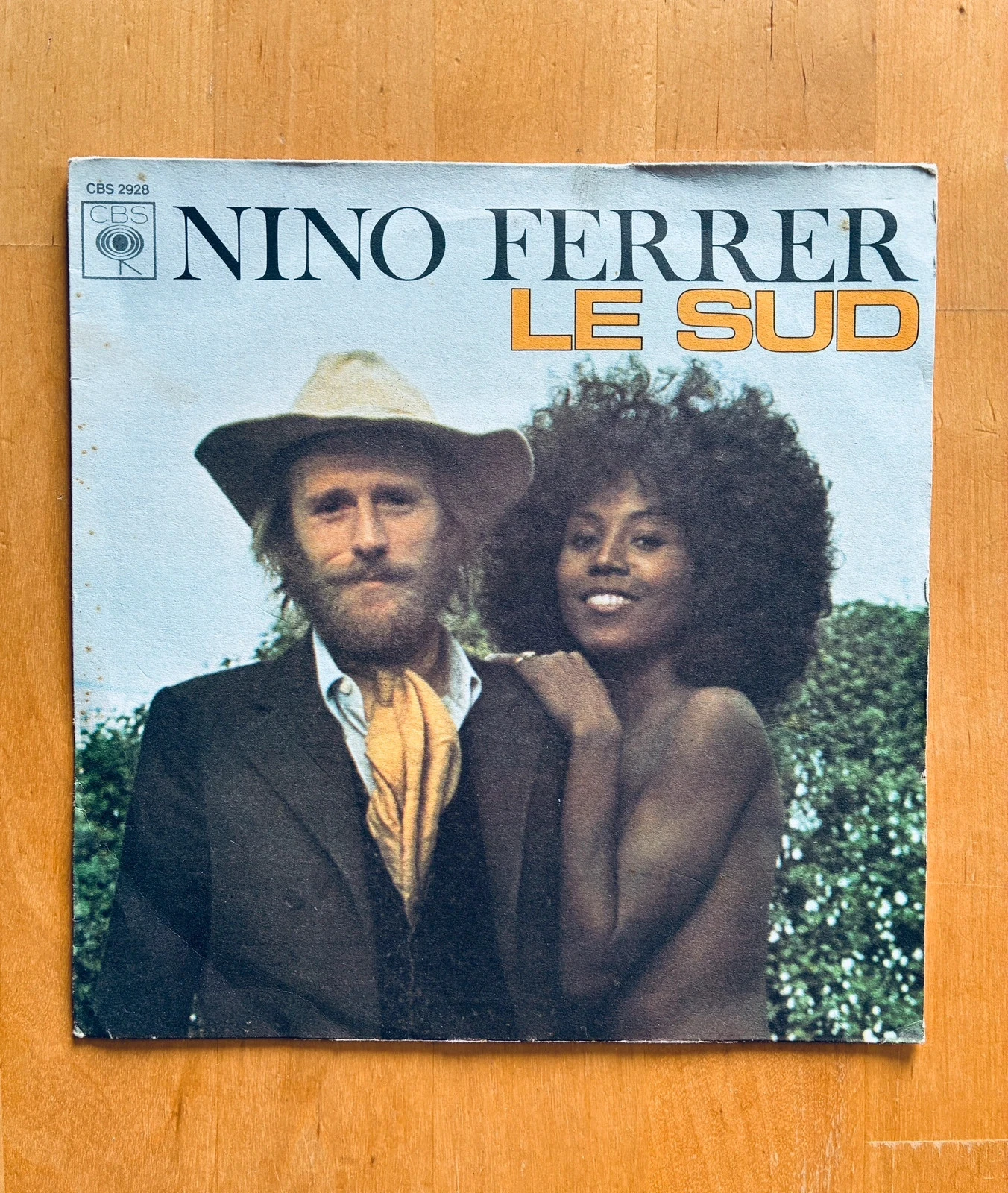 Disque vinyle 45T Nino Ferrer Le Sud.